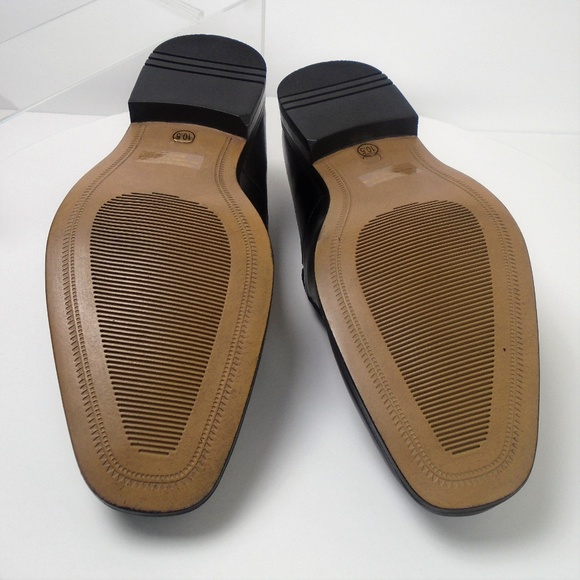 Adolfo Loafers Leather Black 10.5 NIB Men's - Picture 5 of 6